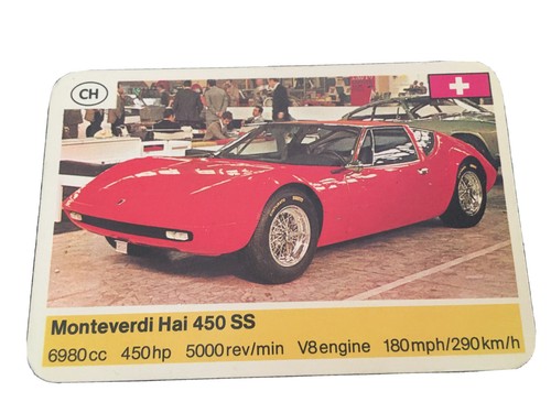 Rare carte couleur - rare, automobile