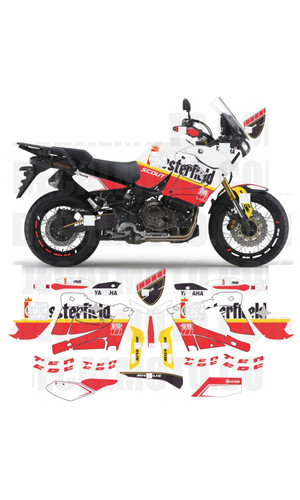 Adesivi xtz 1200 super tenere - 1200,