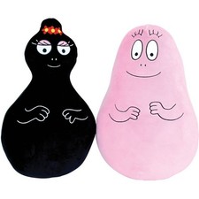Lot de 2 peluches coussins -