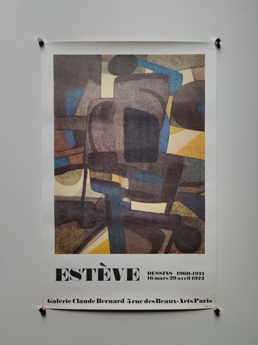 Maurice estève affiche - maurice,