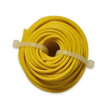 Fil électrique Auto Souple isolé PVC 1 mm² Jaune ( Bobine de 10 M )
