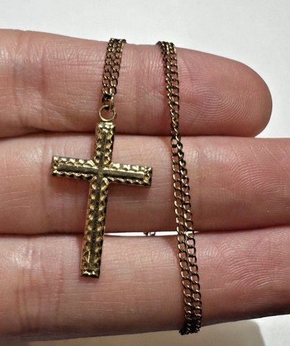 Collier pendentif dangle croix - collier,