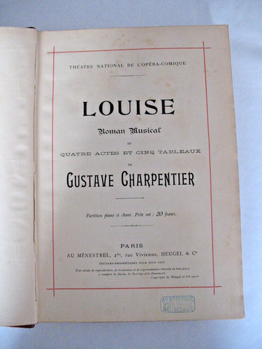 Partition louise g - ,