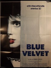 BLUE VELVET - Affiche CinEma 120x160 PLIEE DAC0043
