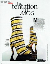 publicité Advertising 0421 2013  chaussures bottines Givenchy by  Riccardo Tisci