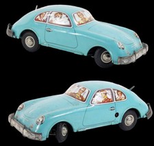 PORSCHE JOUSTRA 1950 - 1960     /   jouet ancien antique toy