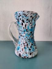 Pichet ancien en verre Clichy