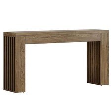 Table console en bois