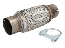 JMJ Tuyau flexible échappement Tresse d'Échappement 60X150S 60mm 150mm