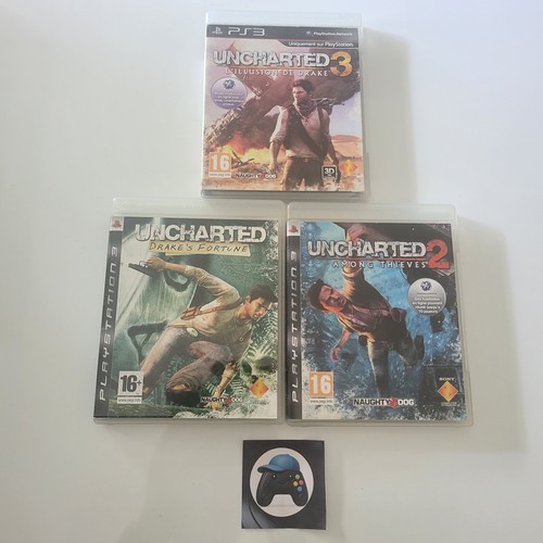 Lot jeux uncharted - de, +