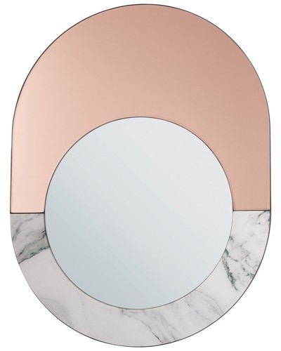 Miroir mural moderne ovale - miroir,