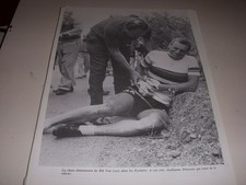 CYCLISME COUPURE LIVRE T511 TdF1962 CHUTE de Rik VAN LOOY dans les PYRENEES