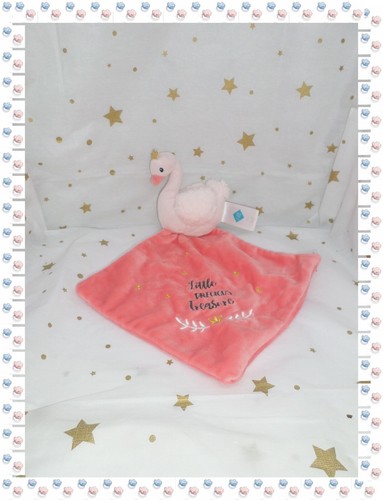 Doudou cygne rose - -,