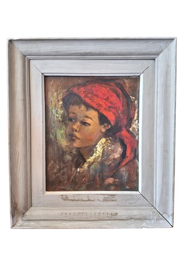 Jolie peinture huile sur - jolie, peinture,