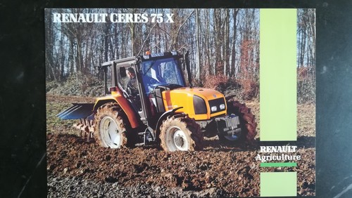 Brochure tracteur renault - brochure,