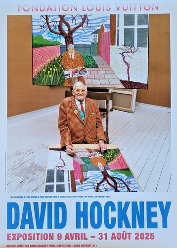 David hockney affiche - david,