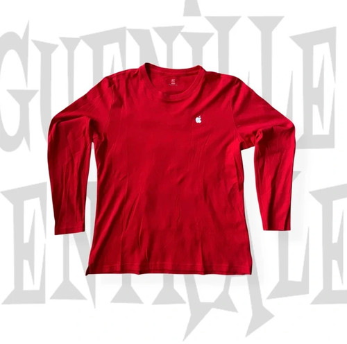 Pull rouge officiel apple - rouge,