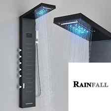 Colonne Douche Panneau LED Hydromassante Ensemble Douche pour Salle de Bains