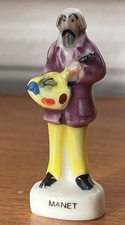 Fève Peintre MANET artiste ❤️ Galette des Rois French charm !
