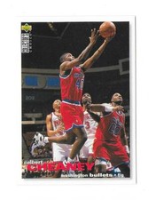 Carte - Upper Deck 1995 - N°161 - Callbert Cheaney