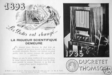 PUBLICITÉ DUCRETET THOMSON