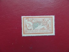 MERSON  N° 145 2 Fr ORANGE ET VERT-BLEU. TRACE CHARNIERE SINON TB. COTE 55 €