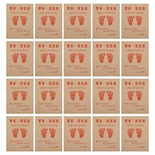 50pcs tapis de sol en papier