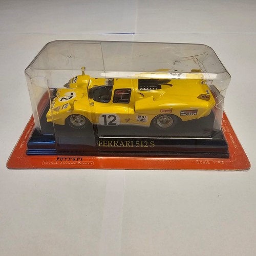 Ferrari 512 jaune - ferrari,