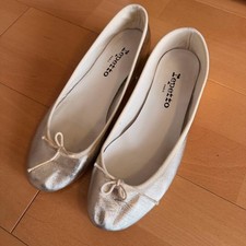 Rare repetto gold flat shoes - rare,