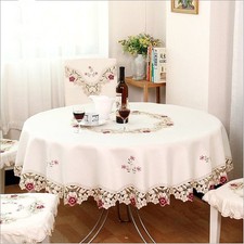 1 pièce housse de nappe ronde