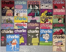 Lot de 27 CHARLIE MENSUEL - période de 1970 à 1980