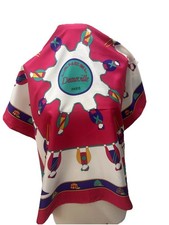  Foulard Lancel Paris En Soie, Lancel Multicolore Silk Scarf