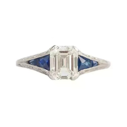 Bague blanc 14 carats - bague, fn