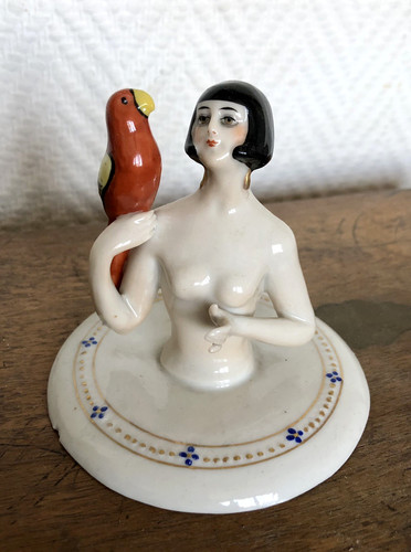 Rare couvercle porcelaine - en,