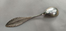 cuillère à dessert ou à café en argent massif , poids 12 grammes