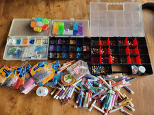 énorme lot PERLES rocailles et autres MIYUKI BISUTERIA ...... NEUF