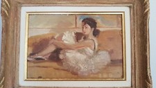 Peinture Danseuse. Dancer Painting style Marcel Cosson danse classique