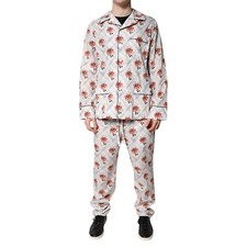 DOLCE & GABBANA Pyjama Multicolore Imprimé Floral En Coton Taille 39/US15.5/S