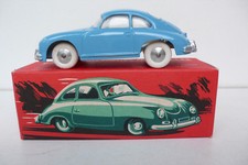QUIRALU   PORSCHE  356 A COUPÉ  UNICOLORE  BLEUE  LOUIS SURBER   TRÈS BON ÉTAT 