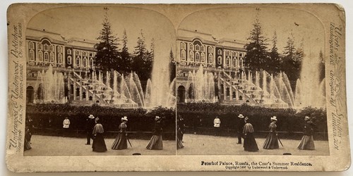 Russie palais peterhof - russie,