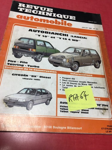 Revue technique automobile - revue,
