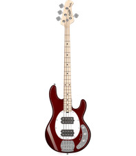 Basse Electrique STERLING BY MUSIC MAN - RAY4HH-CAR-M1 - Stingray4 - Candy Apple