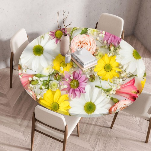 Nappe ronde ajustée - nappe,