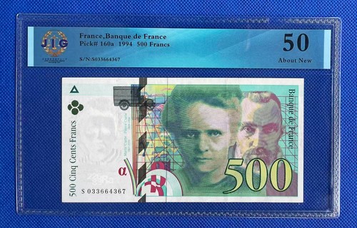 French banknote 500 francs - french,
