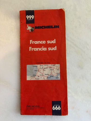 Ancienne carte michelin 999 - ancienne,