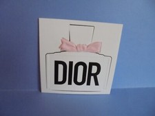 DIOR -  CARTE PUBLICITAIRE-