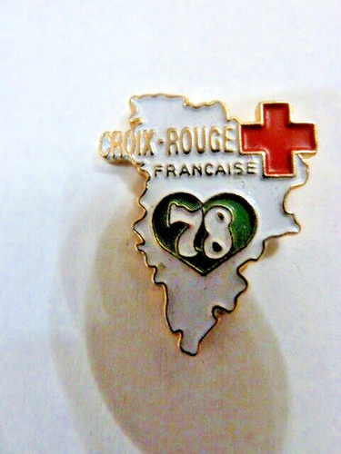 Pin croix rouge - croix, /