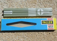Faller AMS 451 -- Rail Pour Boucle De Retour En OVP, Jouet Des Années 60 #300420