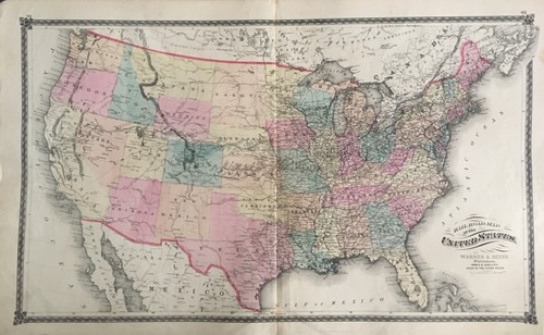1865 railroad map the - 1865-75,