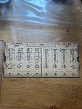 Règle Calcul OMARO Vis Fils